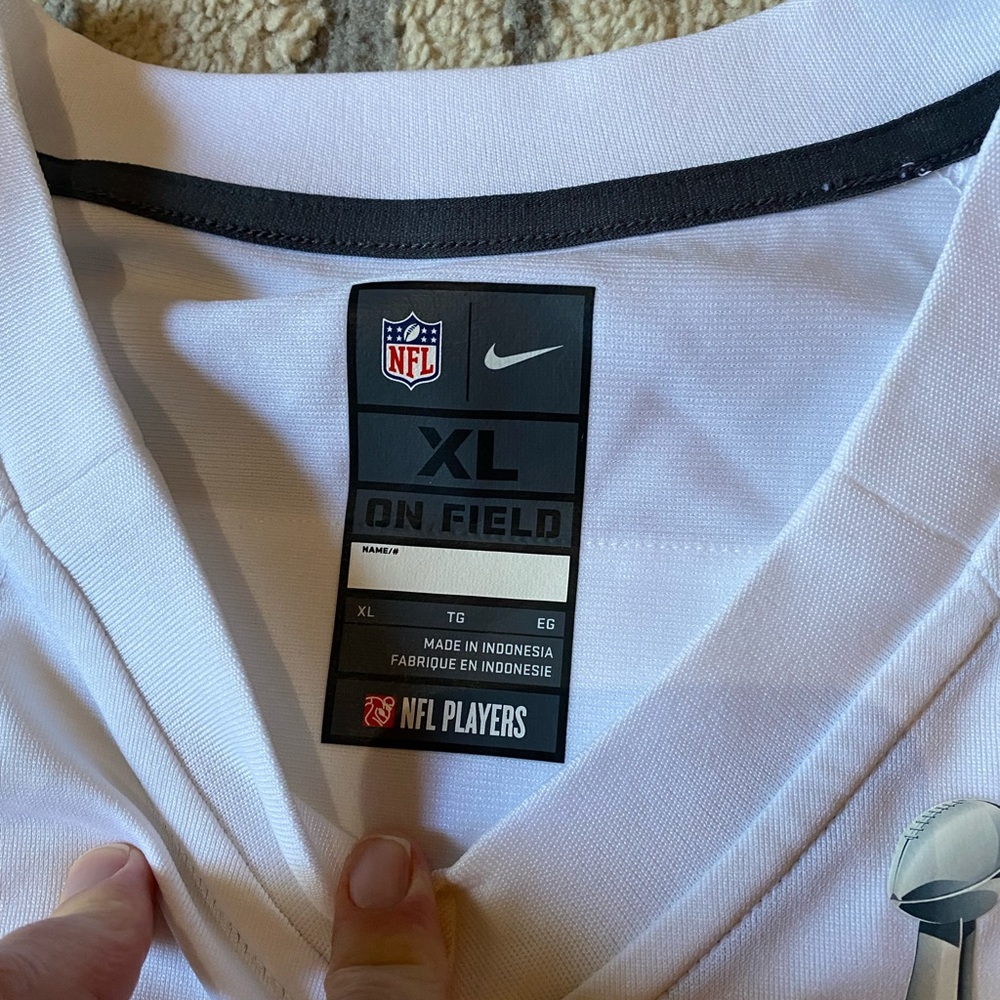 Super Bowl 47 New Orleans Brand New Nike Jersey Size XL - Picture 4 of 7